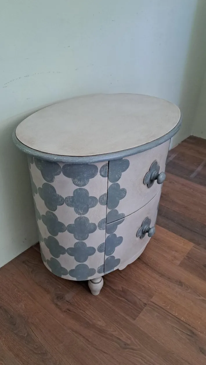 Pamono Rounded Lacquered Side Cabinet Clearance