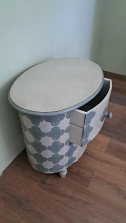 Pamono Rounded Lacquered Side Cabinet Clearance