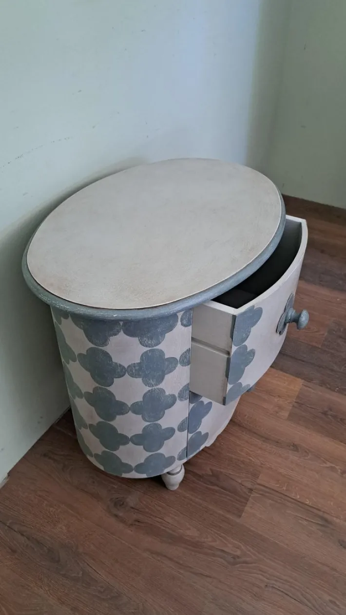 Pamono Rounded Lacquered Side Cabinet Clearance