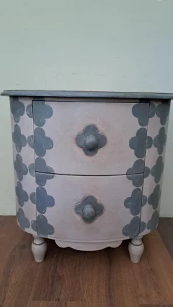 Pamono Rounded Lacquered Side Cabinet Clearance