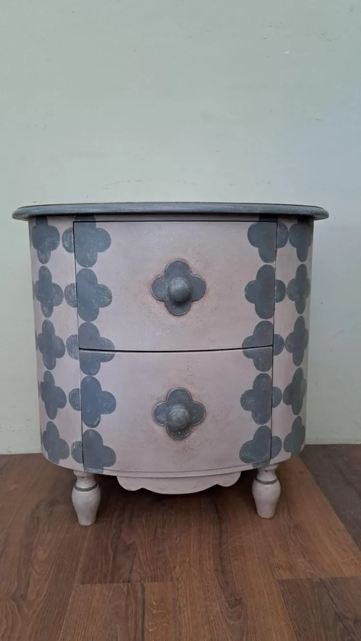 Pamono Rounded Lacquered Side Cabinet Clearance
