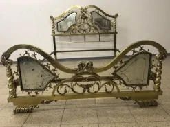 Pamono Royal Brass Bed from Castle Property, 1900s Best