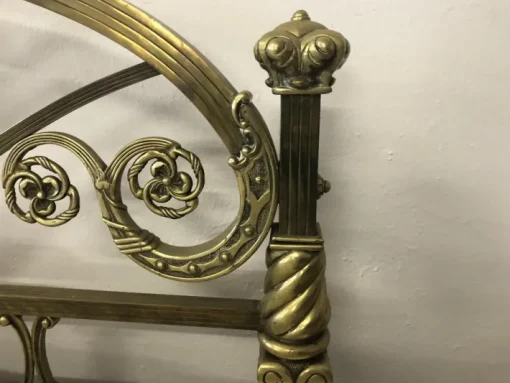 Pamono Royal Brass Bed from Castle Property, 1900s Sale
