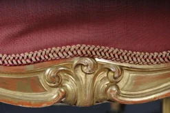 Pamono Royal Louis XV or Rococo Tapestry Sofa & Chairs, 1880s, Set of 3