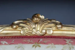 Pamono Royal Louis XV or Rococo Tapestry Sofa & Chairs, 1880s, Set of 3