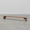 Pamono Rustic French Wooden Low Bench in the style of Wabi Sabi, 1880s Discount