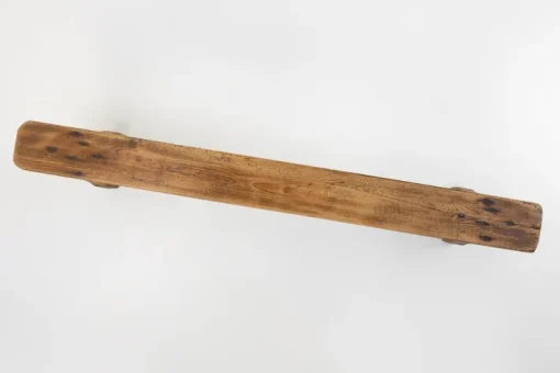 Pamono Rustic Low Bench in Wood, France, 1850s New