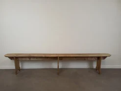 Pamono Rustic Oak Bench, 1920s Best