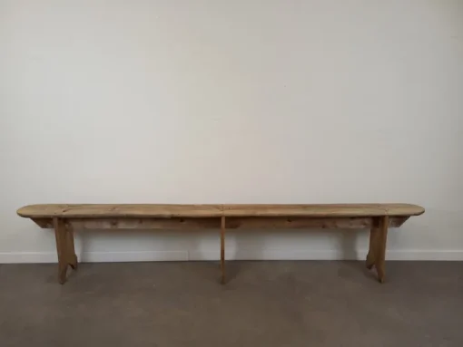 Pamono Rustic Oak Bench, 1920s Best