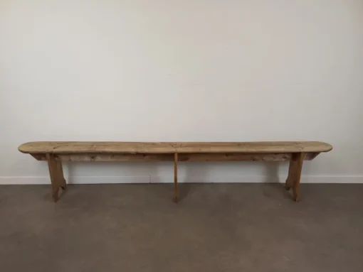 Pamono Rustic Oak Bench, 1920s Best