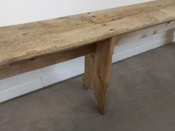 Pamono Rustic Oak Bench, 1920s Best