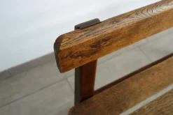 Pamono Rustic School Bench, 1950s Clearance