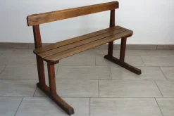 Pamono Rustic School Bench, 1950s Clearance