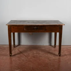 Pamono Rustic Solid Fir Table, Italy, 19th Century Sale