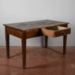 Pamono Rustic Solid Fir Table, Italy, 19th Century Sale