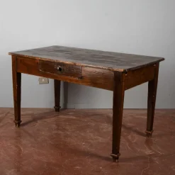 Pamono Rustic Solid Fir Table, Italy, 19th Century Sale