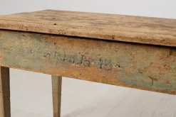 Pamono Rustic Swedish Country Table with Original Paint and Patina Best