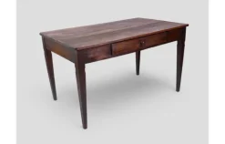 Pamono Rustic Walnut Worktable with Central Drawer New