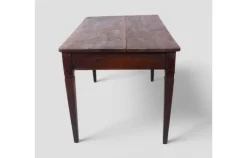 Pamono Rustic Walnut Worktable with Central Drawer New