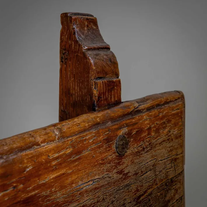 Pamono Rustic Wooden Bench, Alpines, 18th / 19th Century Outlet