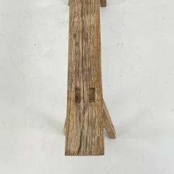 Pamono Rustic Wooden Pig Bench Online