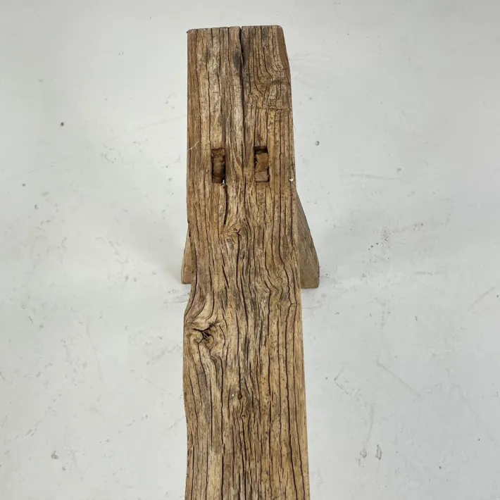 Pamono Rustic Wooden Pig Bench Online