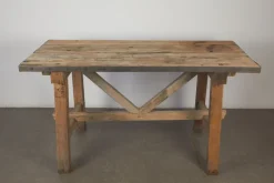 Pamono Rustic Wooden Table, 1930s Best