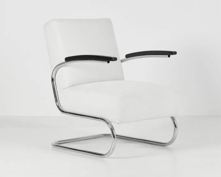 Pamono S 411 Armchairs by W.H. Gispen for Mücke & Melder, 1930s, Set of 2 Clearance