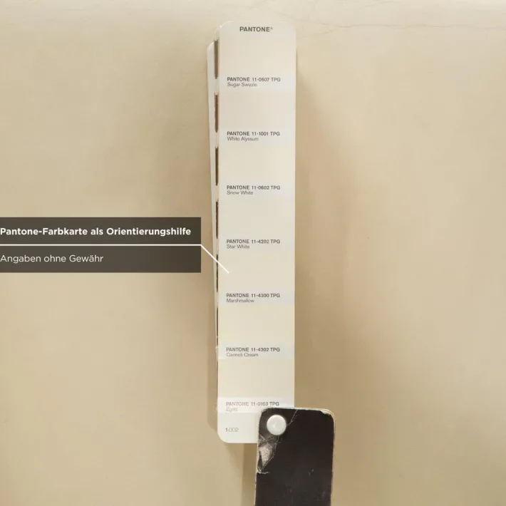 Pamono S 847 Chair in Cream Leather and Brown Wood from Thonet New