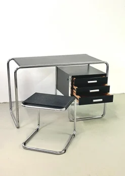 Pamono S 285 Writing Desk by Marcel Breuer for Thonet, 1980s Best
