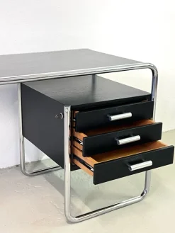 Pamono S 285 Writing Desk by Marcel Breuer for Thonet, 1980s Best