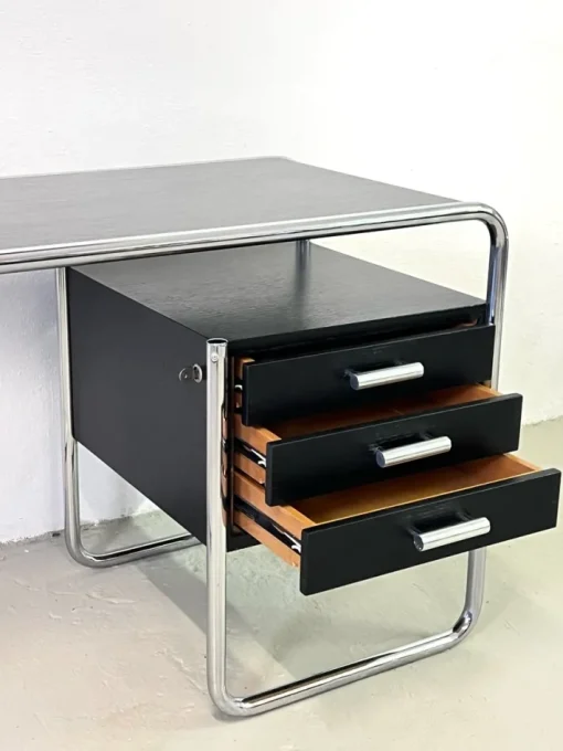Pamono S 285 Writing Desk by Marcel Breuer for Thonet, 1980s Best