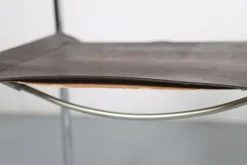 Pamono S34 Cantilever Chairs in Brown Leather and Chrome by Mart Stam for Thonet, Germany, 1970s, Set of 2 Hot