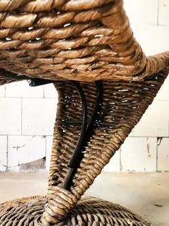 Pamono S Chair in Braided Rope by Marzio Cecchi, Italy, 1970s