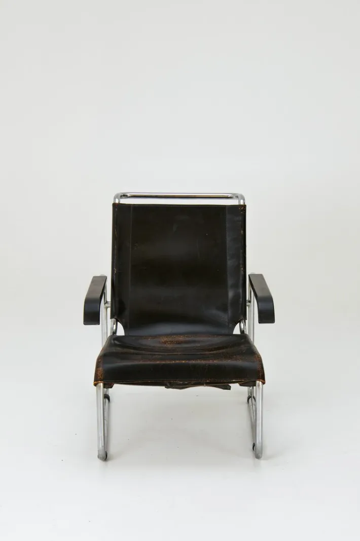 Pamono S35 L Chair by Marcel Breuer for Thonet, 1950s Outlet