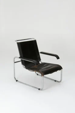 Pamono S35 L Chair by Marcel Breuer for Thonet, 1950s Outlet