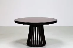 Pamono S11 Series Round Extending Table by Angelo Mangiarotti, Italy, 1970s Sale