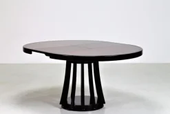 Pamono S11 Series Round Extending Table by Angelo Mangiarotti, Italy, 1970s Sale