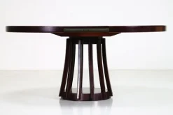 Pamono S11 Series Round Extending Table by Angelo Mangiarotti, Italy, 1970s Sale