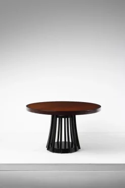 Pamono S11 Series Round Extending Table by Angelo Mangiarotti, Italy, 1970s Sale