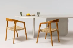 Pamono Sabā Mortex Table in Waxed Concrete from PLATŌ New