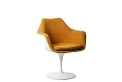 Pamono Saffron Yellow Tulip Armchair by Eero Saarinen for Knoll, 1960s-1970s Sale