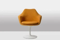 Pamono Saffron Yellow Tulip Armchair by Eero Saarinen for Knoll, 1960s-1970s Sale