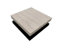 Pamono Sagra Coffee Table in Honed Italian Travertine Marble by Joaquín Moll New
