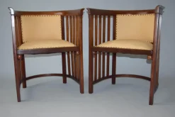 Pamono Salon Set attributed to Josef Hoffmann, 1910s, Set of 3 Clearance