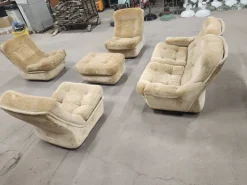 Pamono Salon Set by Michel Cadestin for Airborne, 1970s, Set of 6 Online