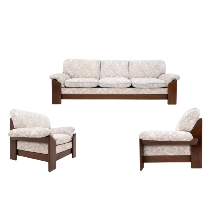 Pamono Sapporo 3-Seater Sofa by Mario Marenco for Mobilgirgi, Italy, 1970s New