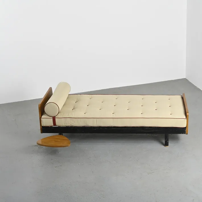 Pamono Scal Bed by Jean Prouvé for Steph Simon, 1960s Outlet
