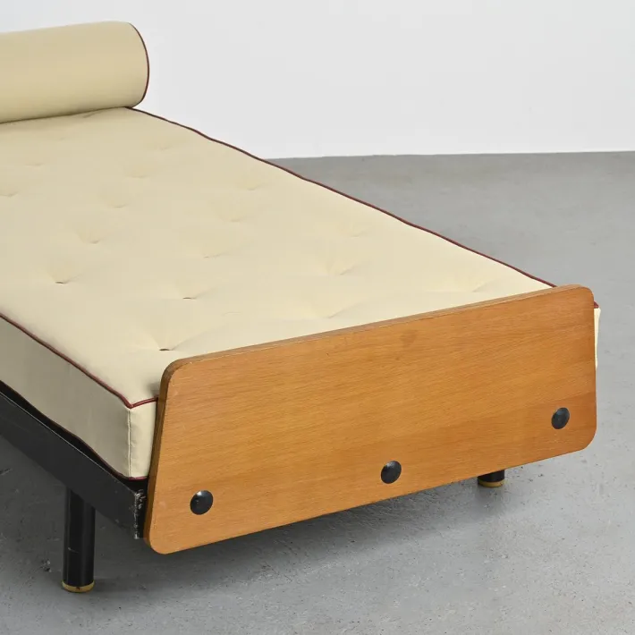 Pamono Scal Bed by Jean Prouvé for Steph Simon, 1960s Outlet