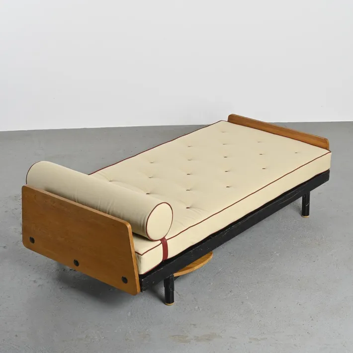 Pamono Scal Bed by Jean Prouvé for Steph Simon, 1960s Outlet